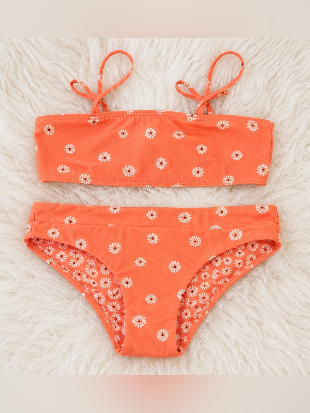 Girls Billabong Reversible Two-Piece Swim Bikini Set
